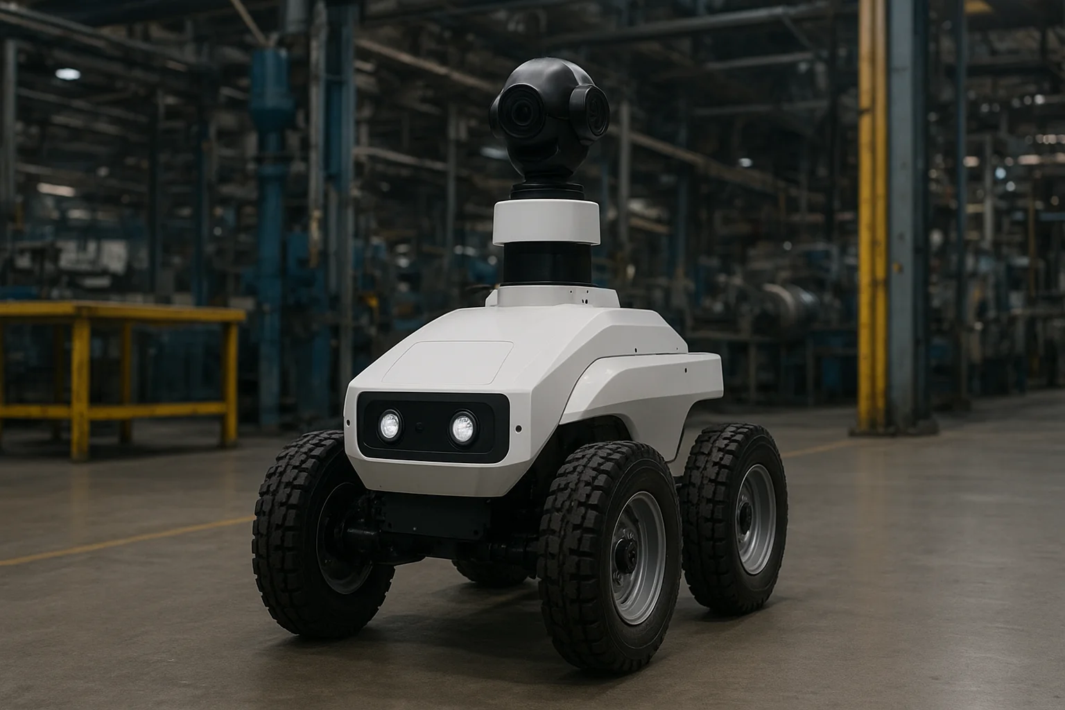 工厂车间巡检机器人与无线充电技术的结合应用