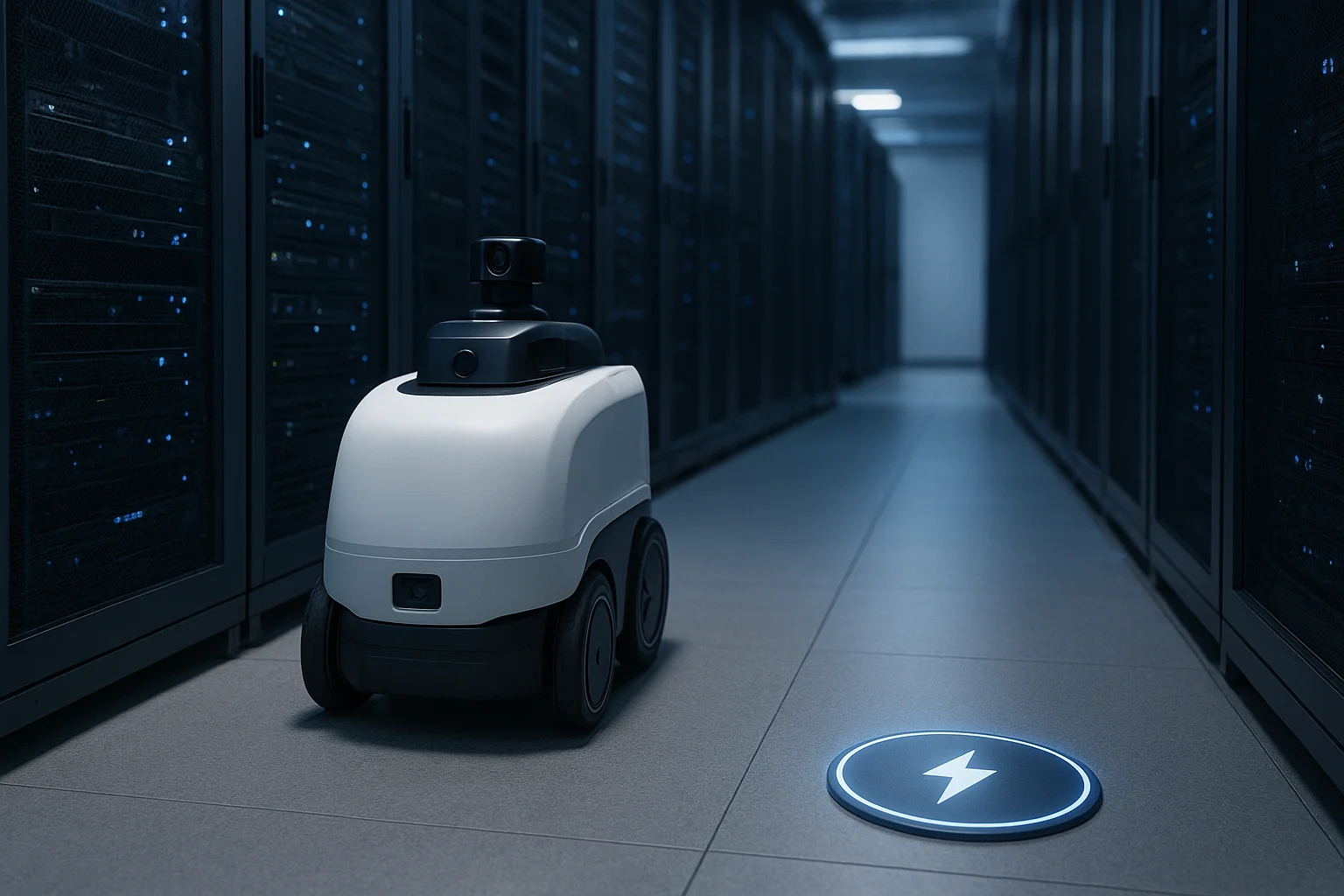 无线充电赋能数据机房巡检机器人，打造智能运维新模式