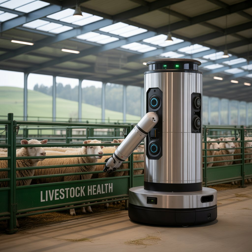 智慧养殖巡检机器人：畜牧行业充电方式的新变革